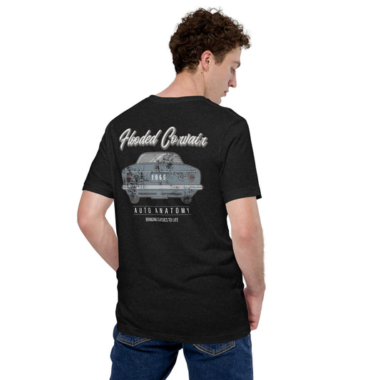 Adult Auto Anatomy 'Bringing Classics to Life' Staple T-shirt