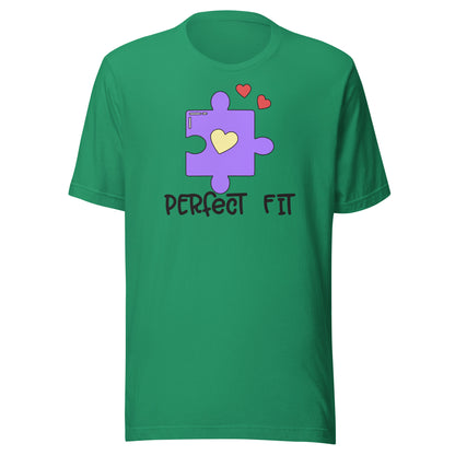 Adult 'Perfect Fit Purple Piece' Staple T-shirt