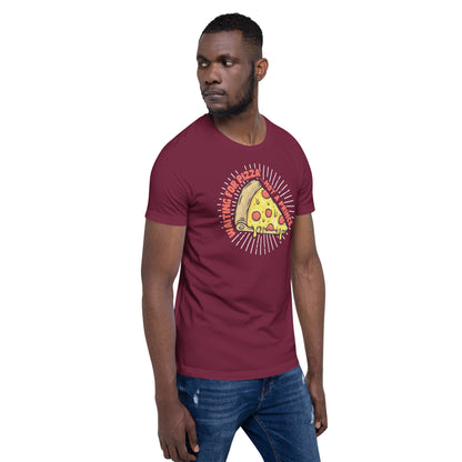 Adult 'Waiting for Pizza' Staple T-shirt