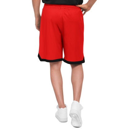 Adult KTG13 TV Red Basketball Shorts