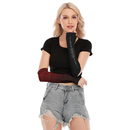 Nordic Runes Gaming Fingerless Gloves