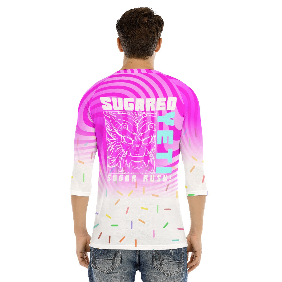 Men's SugaredYeti Raglan T-Shirt