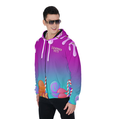 Adult SugaredYeti Heavy Fleece Zipped Hoodie