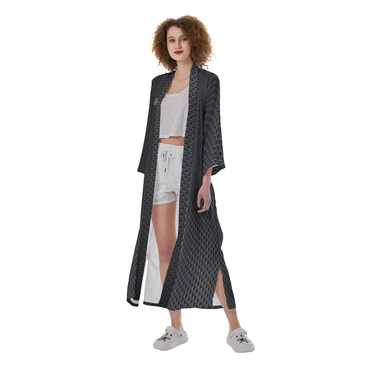 Women's SniperSlaysTV Long Satin Kimono