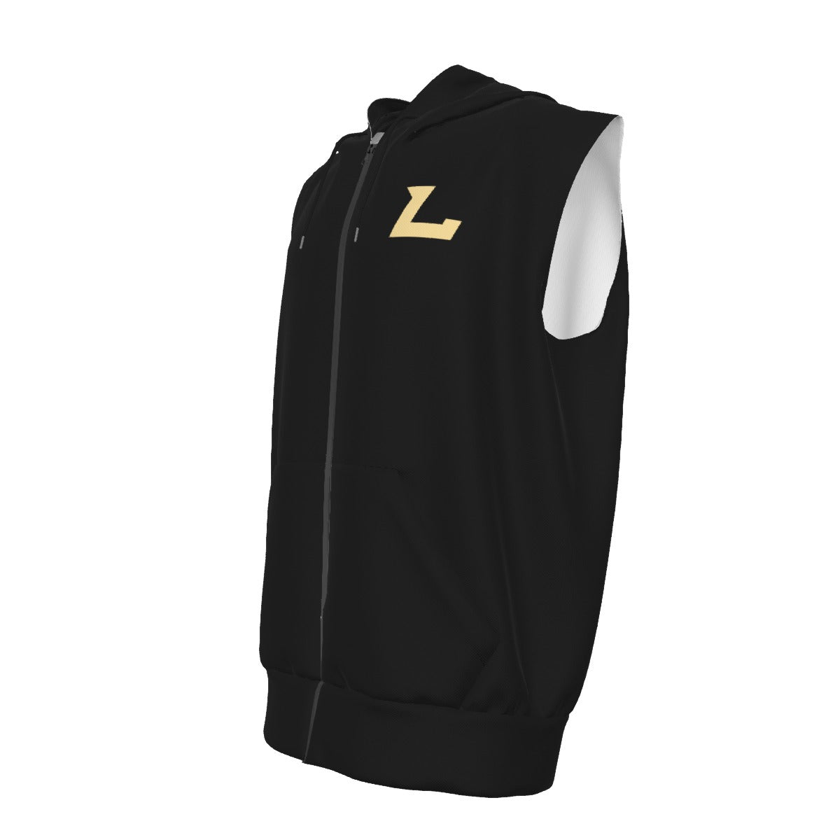 Legend Gaming Men's AOP Sleeveless Zipped Hoodie