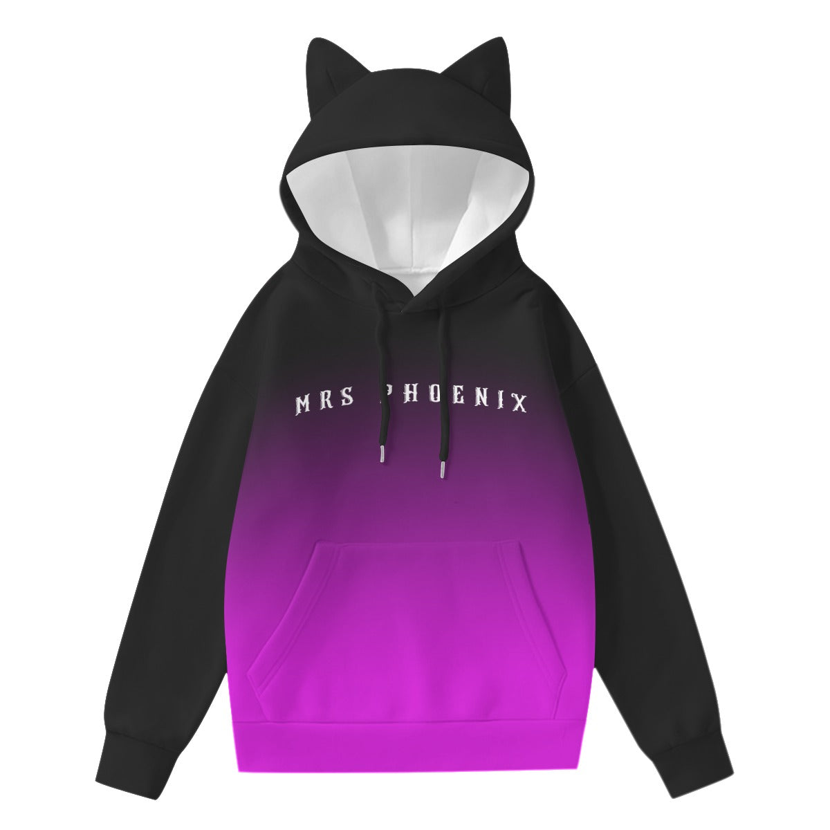 MrsPH0ENIX Women's AOP Hoodie with Ears
