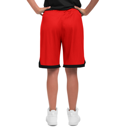 Adult KTG13 TV Red Basketball Shorts