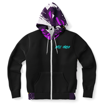 Adult Mile High Gaming Zip Hoodie