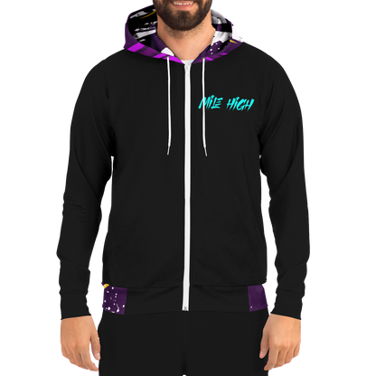 Adult Mile High Gaming Zip Hoodie