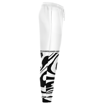 GU Brand 'White Warp' Joggers