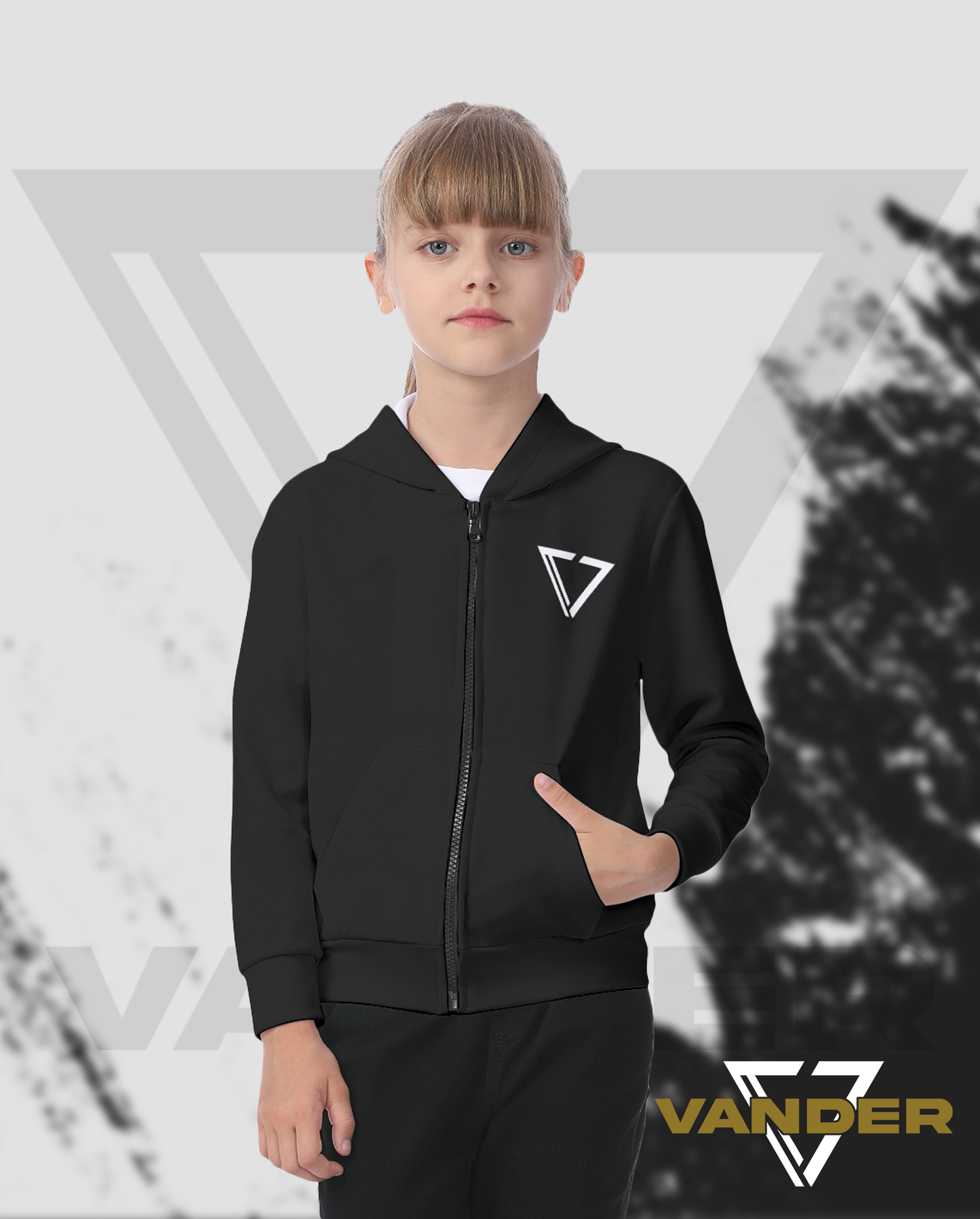 Youth Vander Zipped Hoodie