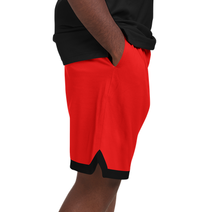 Adult KTG13 TV Red Basketball Shorts