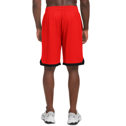 Adult KTG13 TV Red Basketball Shorts