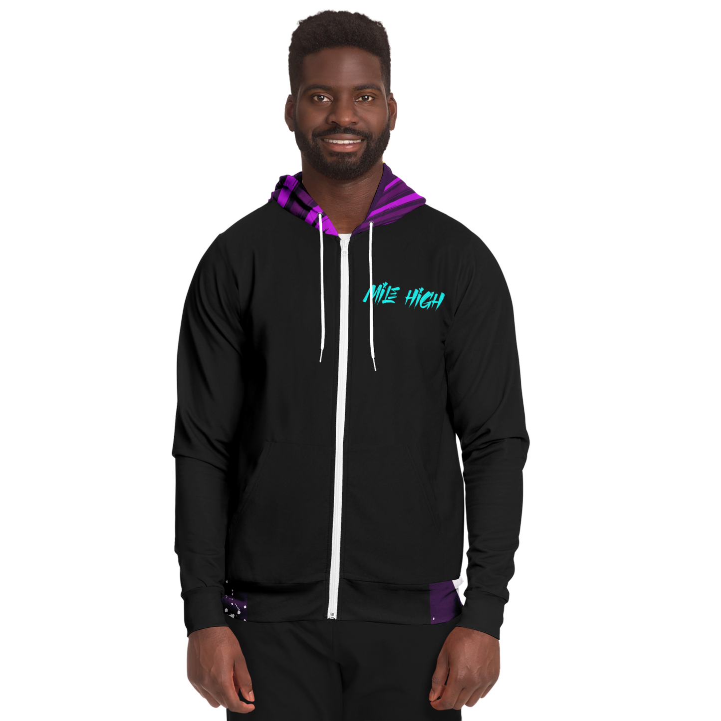Adult Mile High Gaming Zip Hoodie