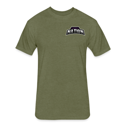 Adult Dark Royal Nation Fitted T-Shirt