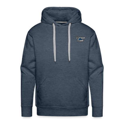 RAD Premium Hoodie - heather denim